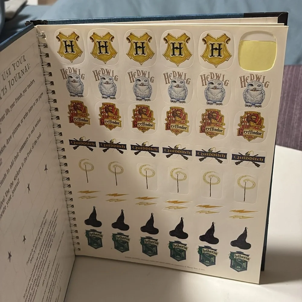 Scholastic Blue and Black Harry Potter Hogwarts Journal